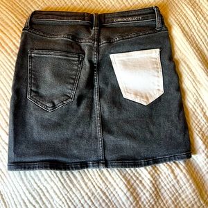 Current/Elliott Black Denim skirt. Size 25.